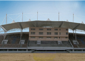呼伦贝尔体育馆膜结构